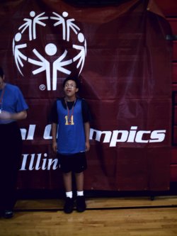 Kamali Mictchell. 2006 Special Olympics Basketball